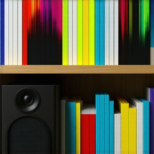 A collection of high-quality bookshelf and wireless speakers in a stylish contemporary living room